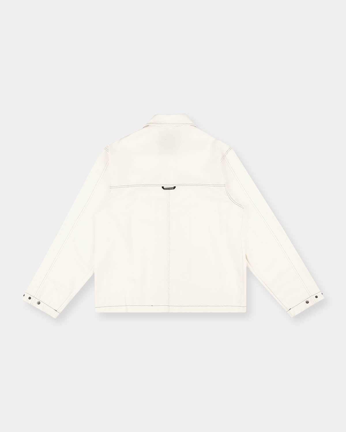 BIG POCKET BULL DENIM JACKET WITH CONTRAST STITCH