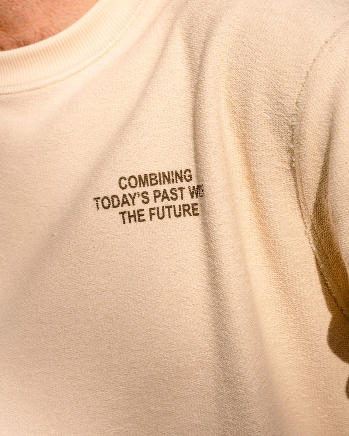 PAST AND FUTURE CREWNECK FLEECE