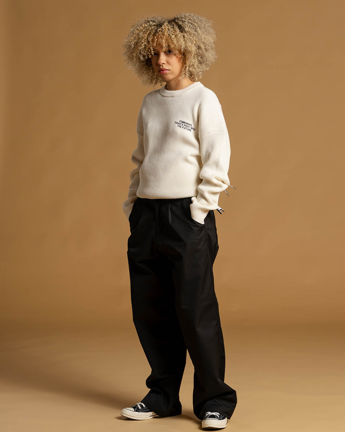KLOPMAN TWILL CHINO WITH PINCES