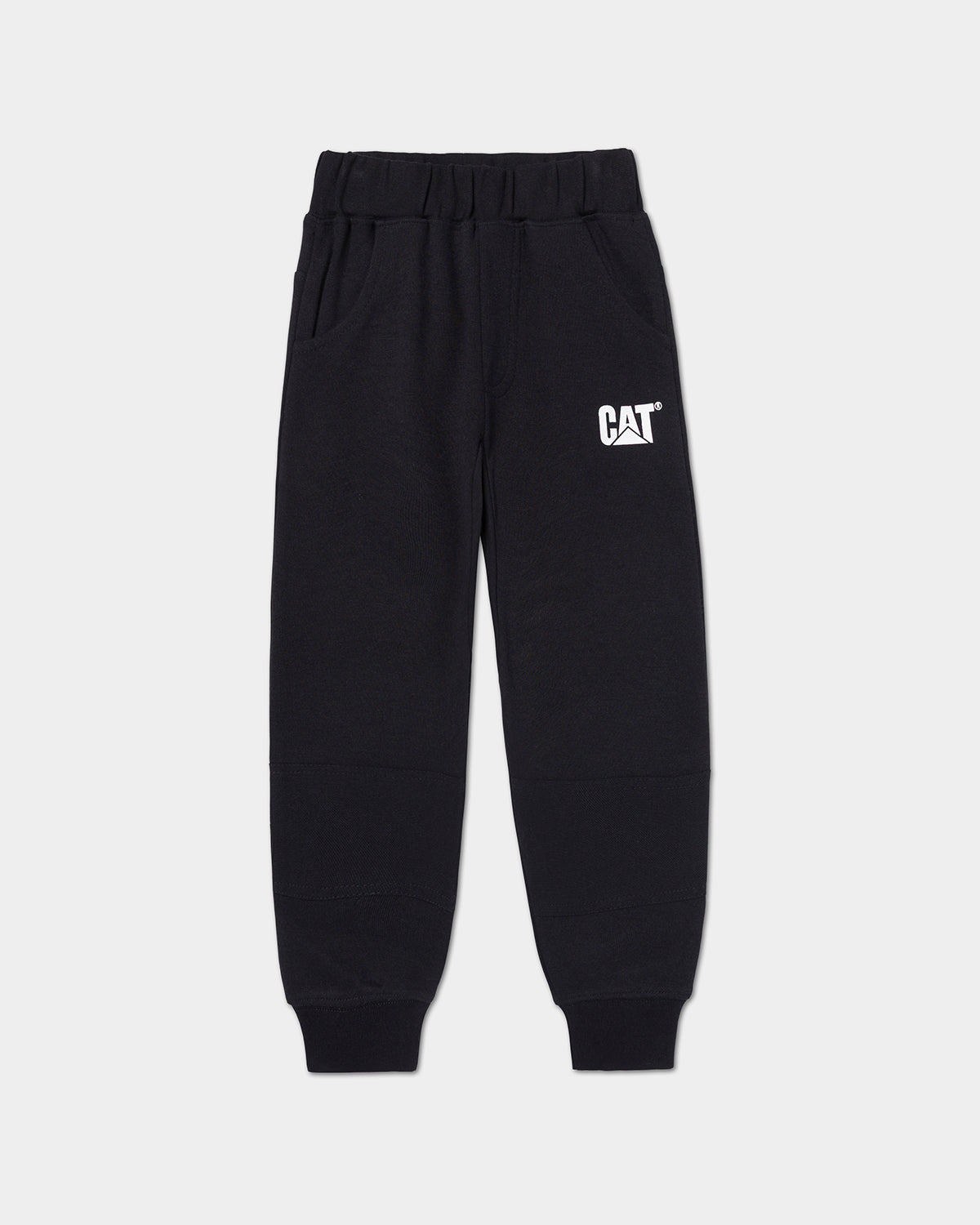 Cat workwear kid's track pant black front