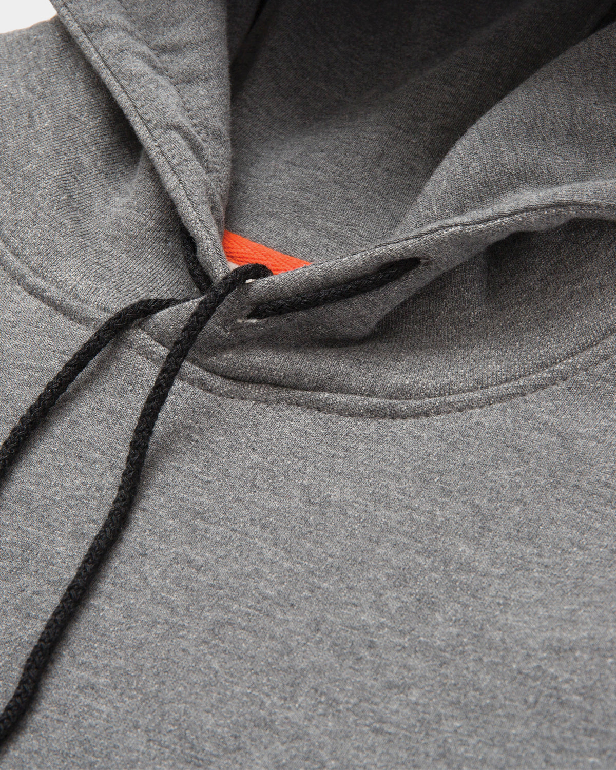 Caterpillar workwear Men's Flame Resistant AR Pullover Hoodie Dark Heather Grey Hood Strings