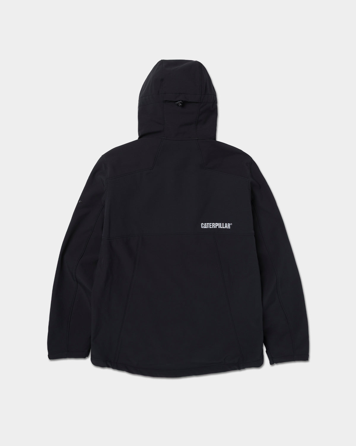 Cat workwear men's cat pro series soft shell jacket black back