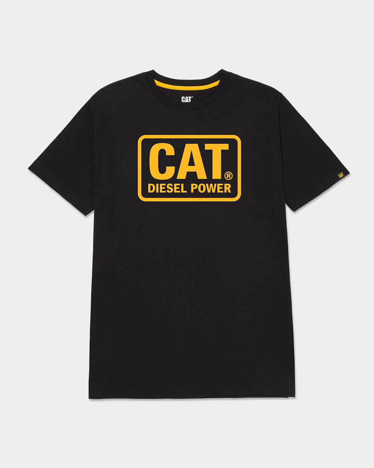 Dickies Short Sleeve Work Shirt – CAT Diesel Retro Patch – Men's S To 5XL