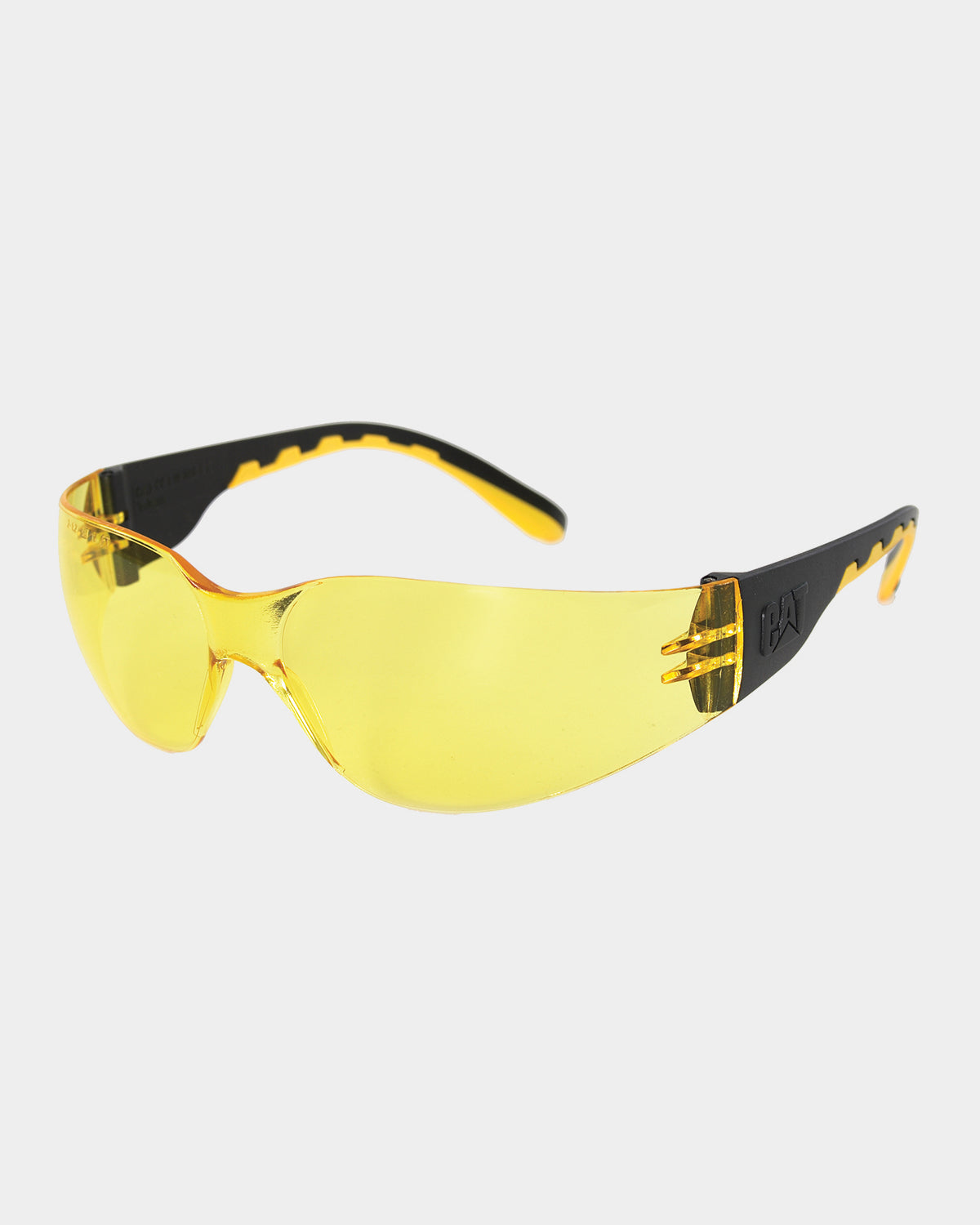 CAT Workwear Track Anti Fog Safety Glasses Yellow