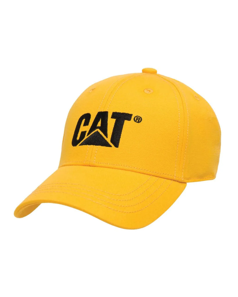 Caterpillar Workwear Unisex Trademark Cap Yellow Front