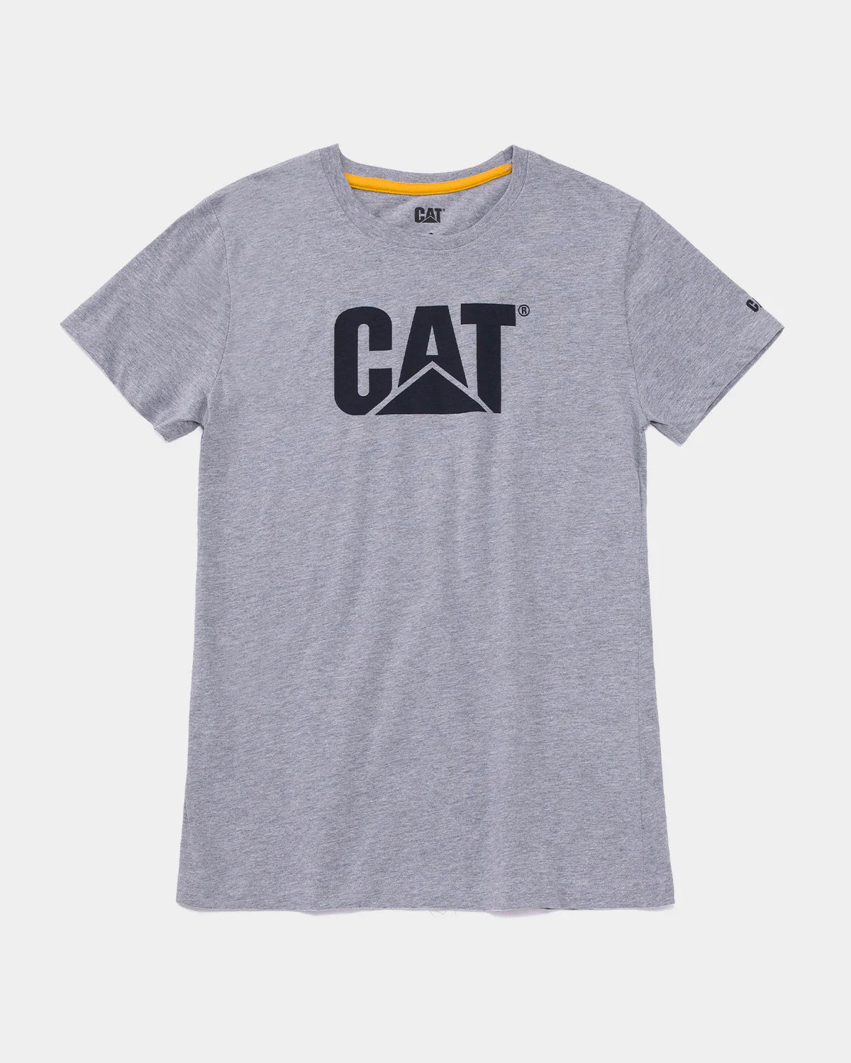 CAT WORKWEAR Women's TM Logo T-Shirt Heather Grey Front