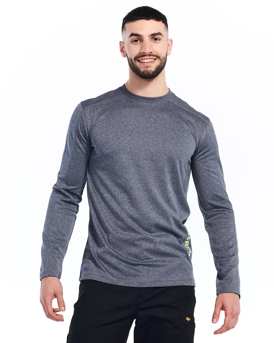 Hurley Men's Long Sleeve Raglan Shirt, 2-pack