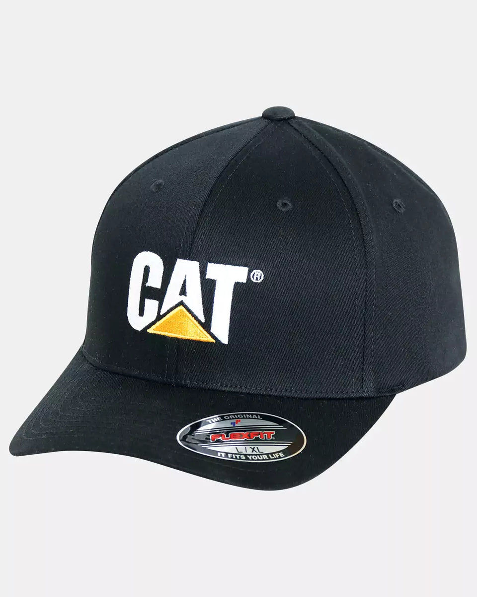 – | Workwear WORKWEAR Trucker Cap Flexfit Men\'s Trademark CAT® Caterpillar