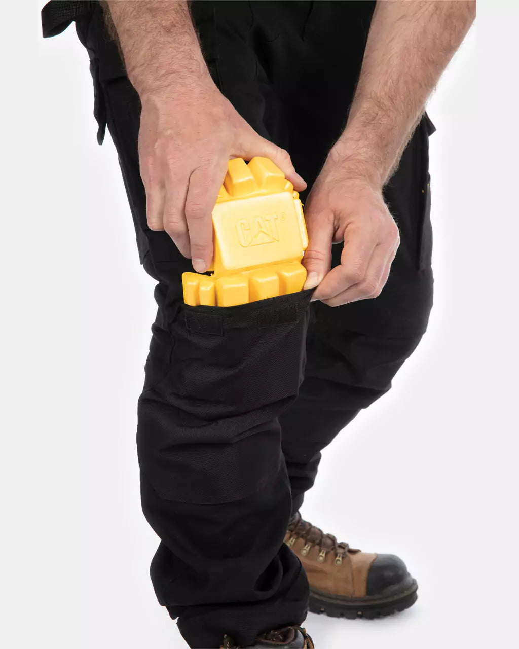 CAT Workwear Unisex Insertable 100% EVA Knee Pads How To