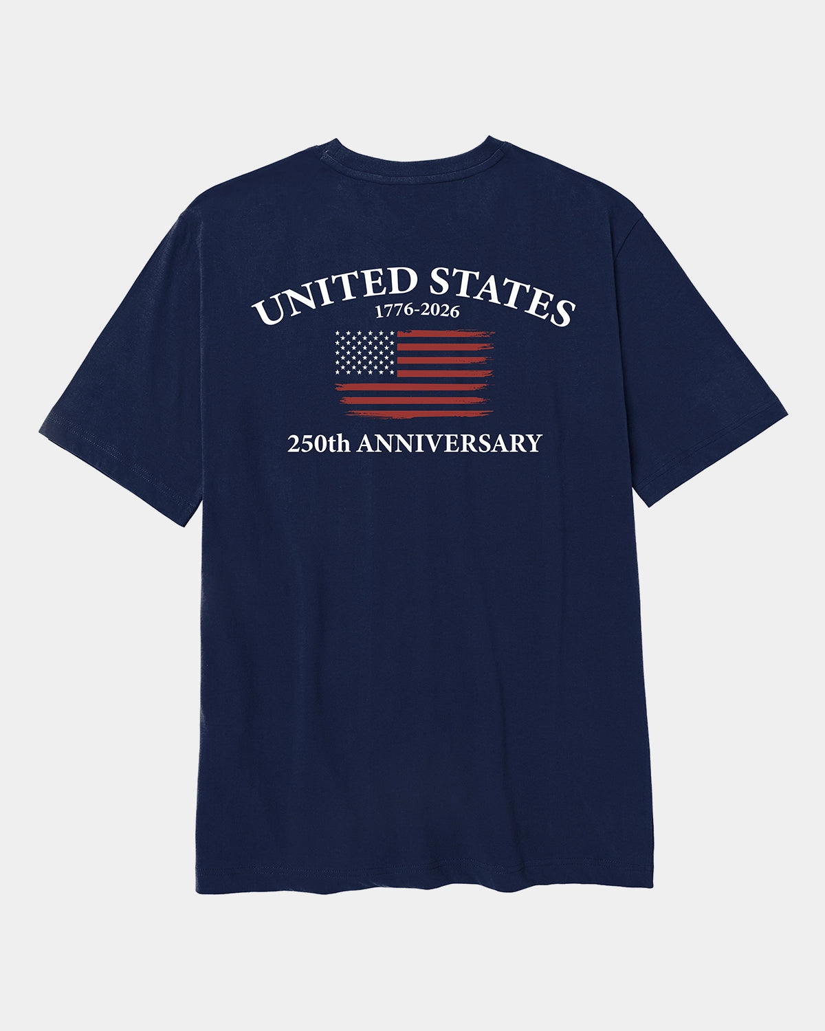 250 YEAR ANNIVERSARY GRAPHIC T-SHIRT DETROIT BLUE BACK