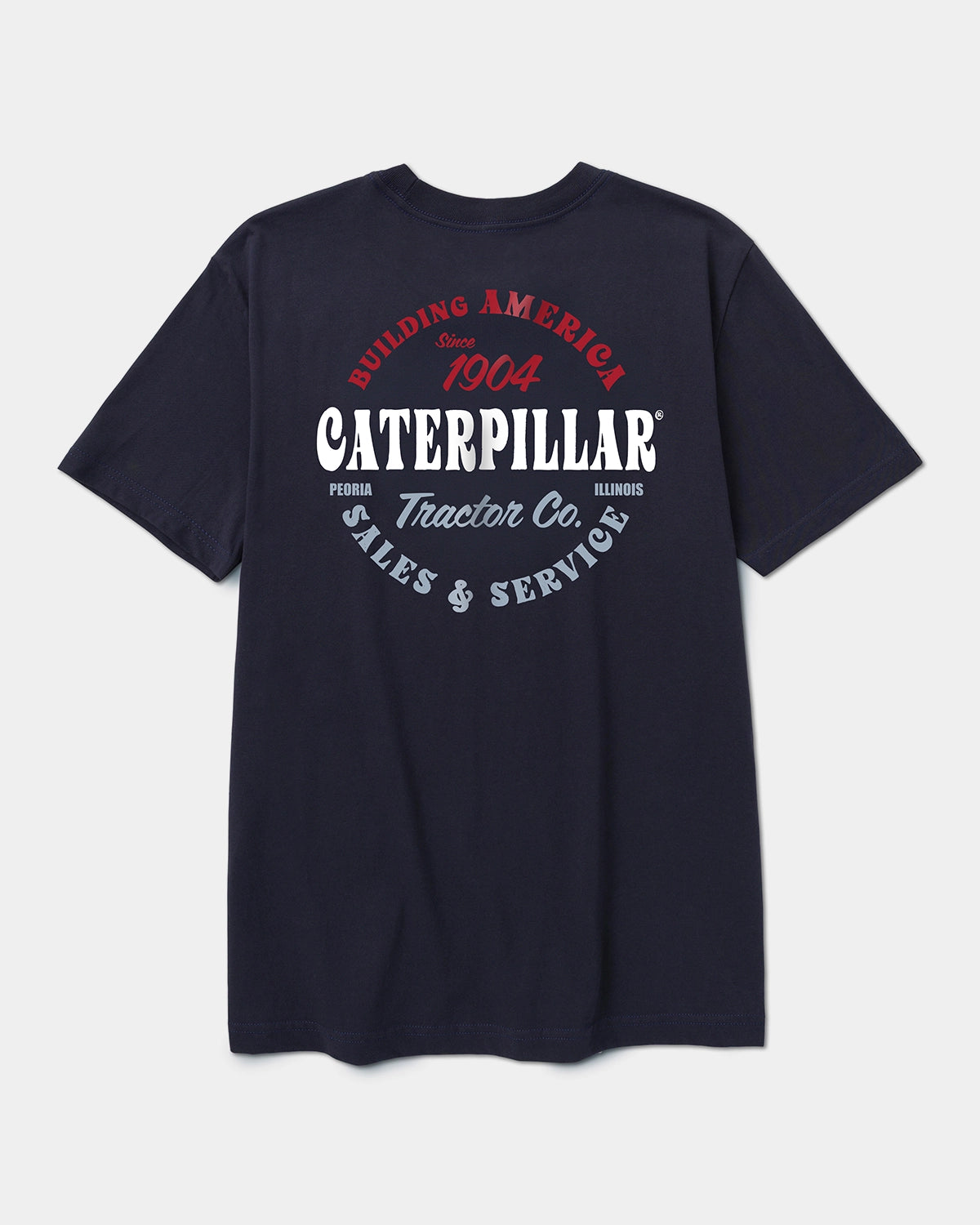 MIA SALES & SERVICE GRAPHIC T-SHIRT DARK SAPPHIRE BACK