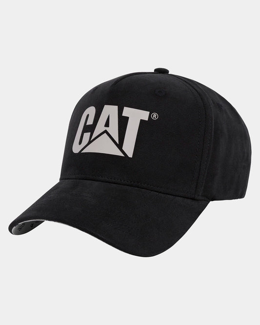 BRUSHED CANVAS DESIGN MARK CAP