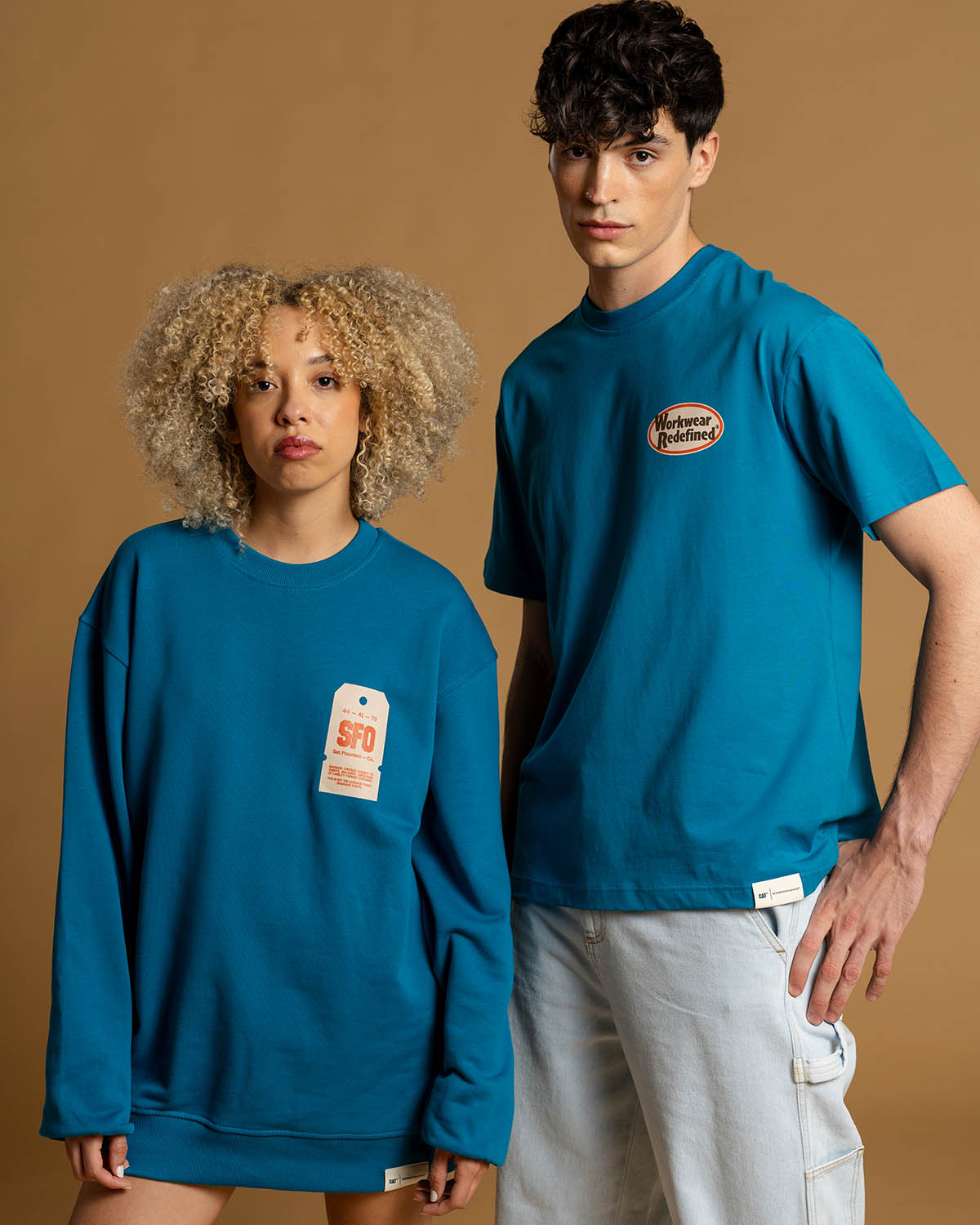 WORKWEAR REDEFINED PRINTED PATCH T-SHIRT