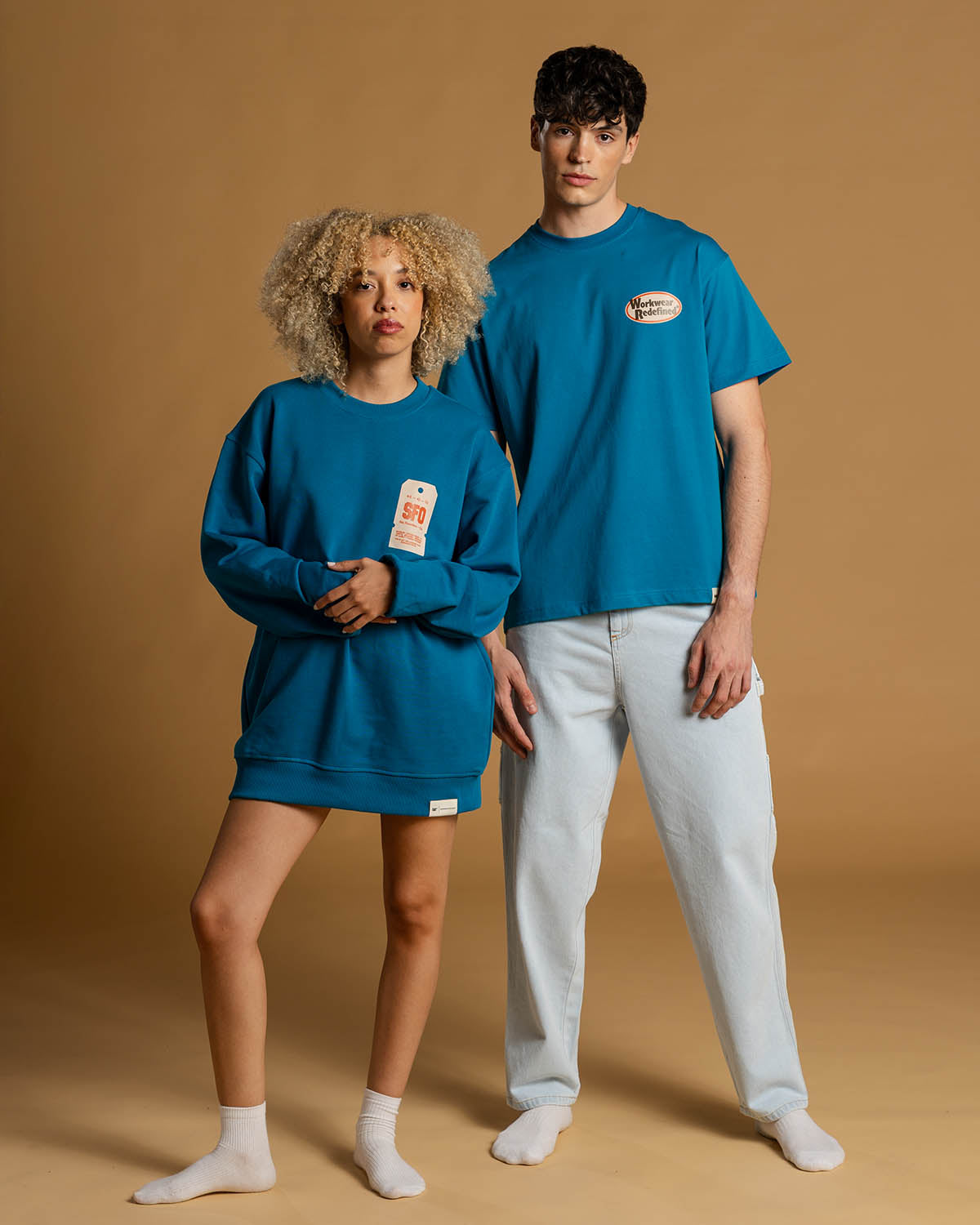 WORKWEAR REDEFINED PRINTED PATCH T-SHIRT