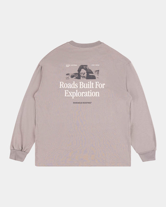 ROADS BUILT LONG SLEEVE T-SHIRT