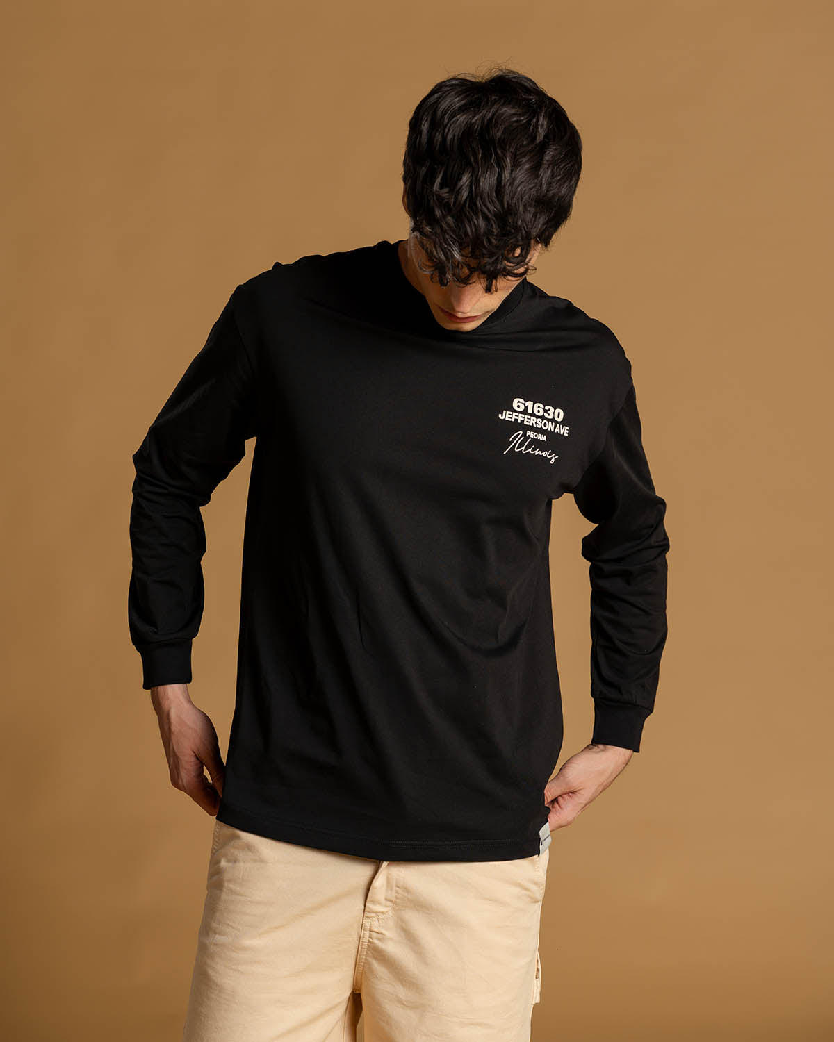 61630 JEFFERSON AVE LONG SLEEVE T-SHIRT