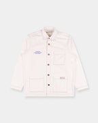 BULL DENIM OVERSHIRT WITH CONTRAST STITCH