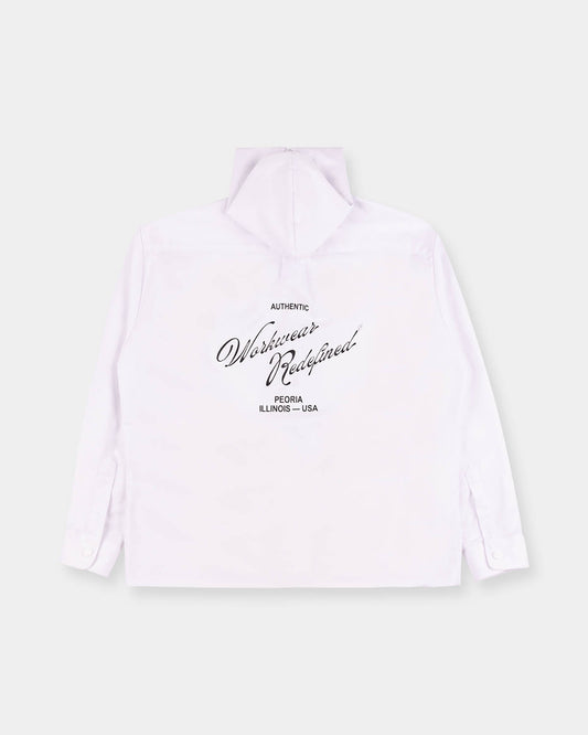 KLOPMAN TWILL HOODIE SHIRT