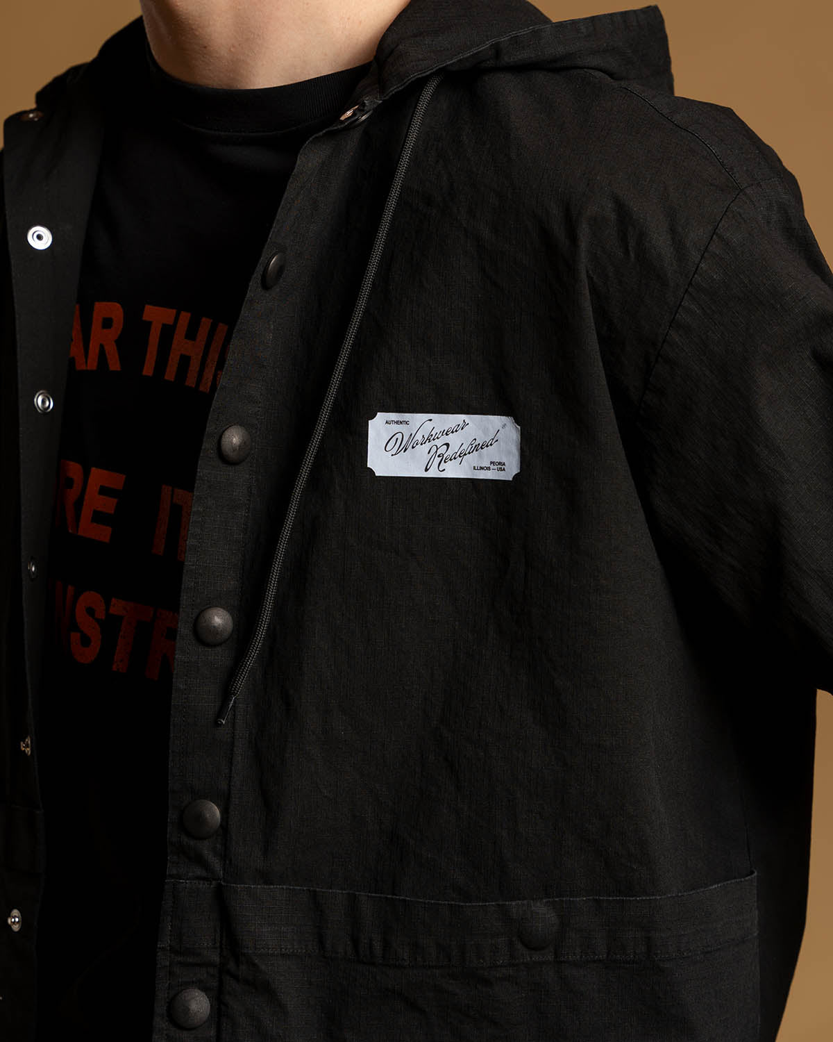 MICRORIPSTOP HOODIE SHIRT