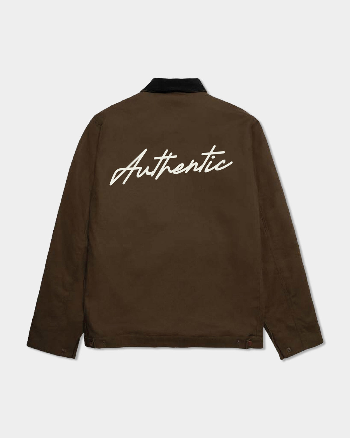 PEORIA CANVAS JACKET WITH EMBROIDERY