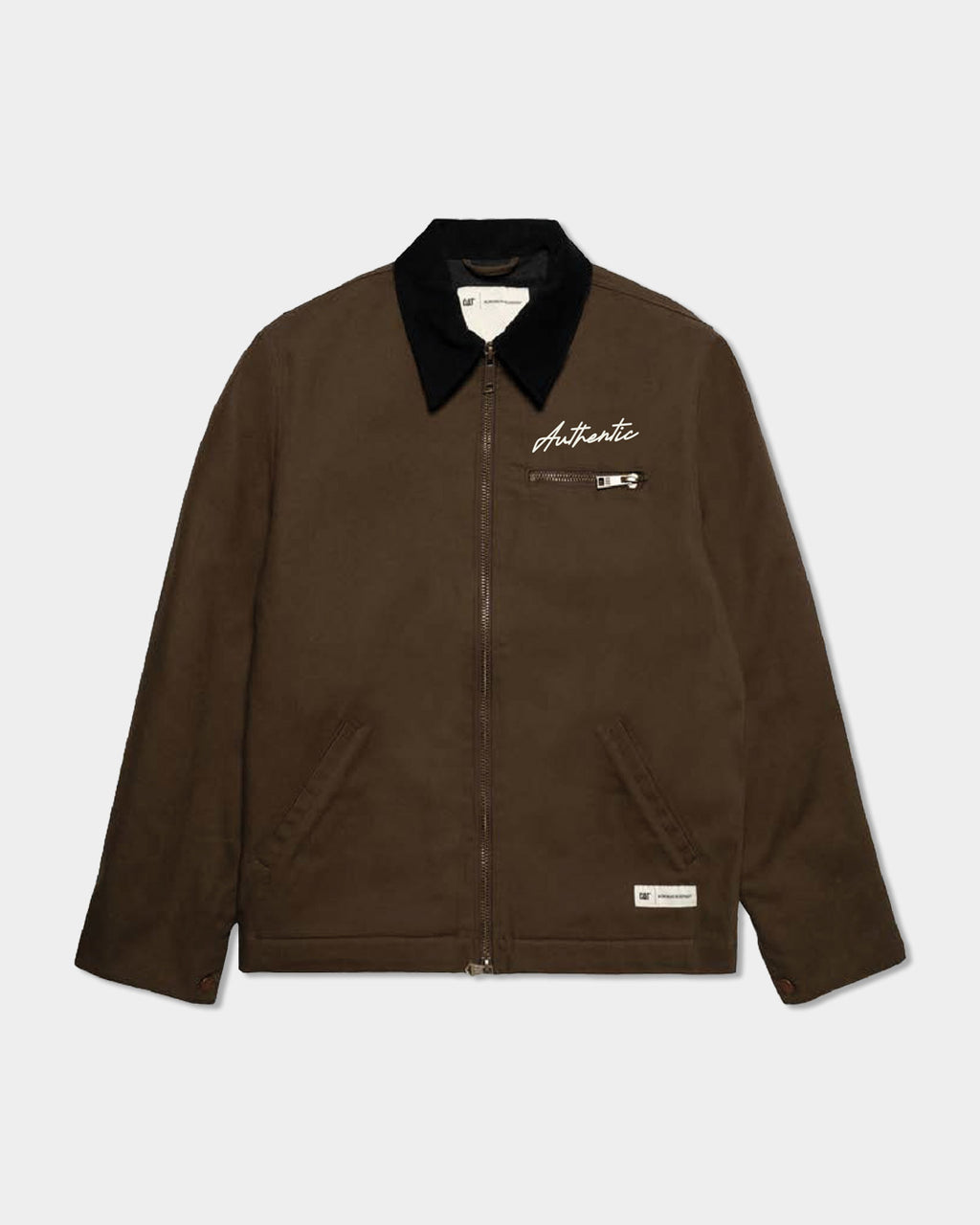 PEORIA CANVAS JACKET WITH EMBROIDERY