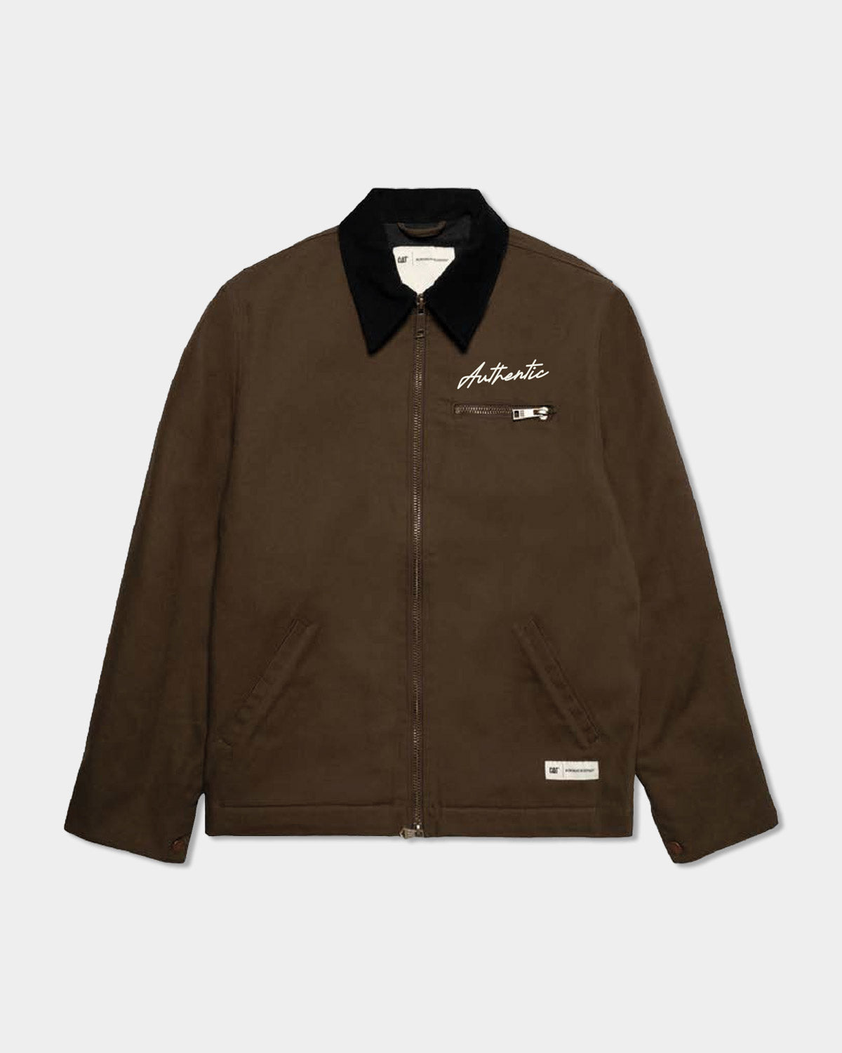 PEORIA CANVAS JACKET WITH EMBROIDERY