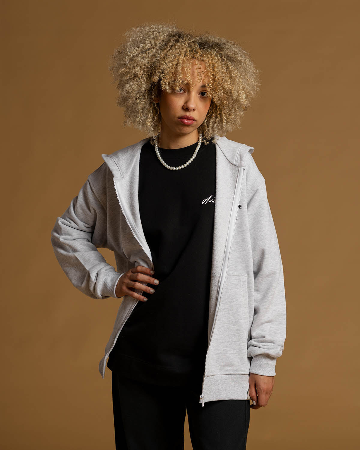61630 JEFFERSON AVE FULL ZIP HOODIE FLEECE | CAT® WORKWEAR