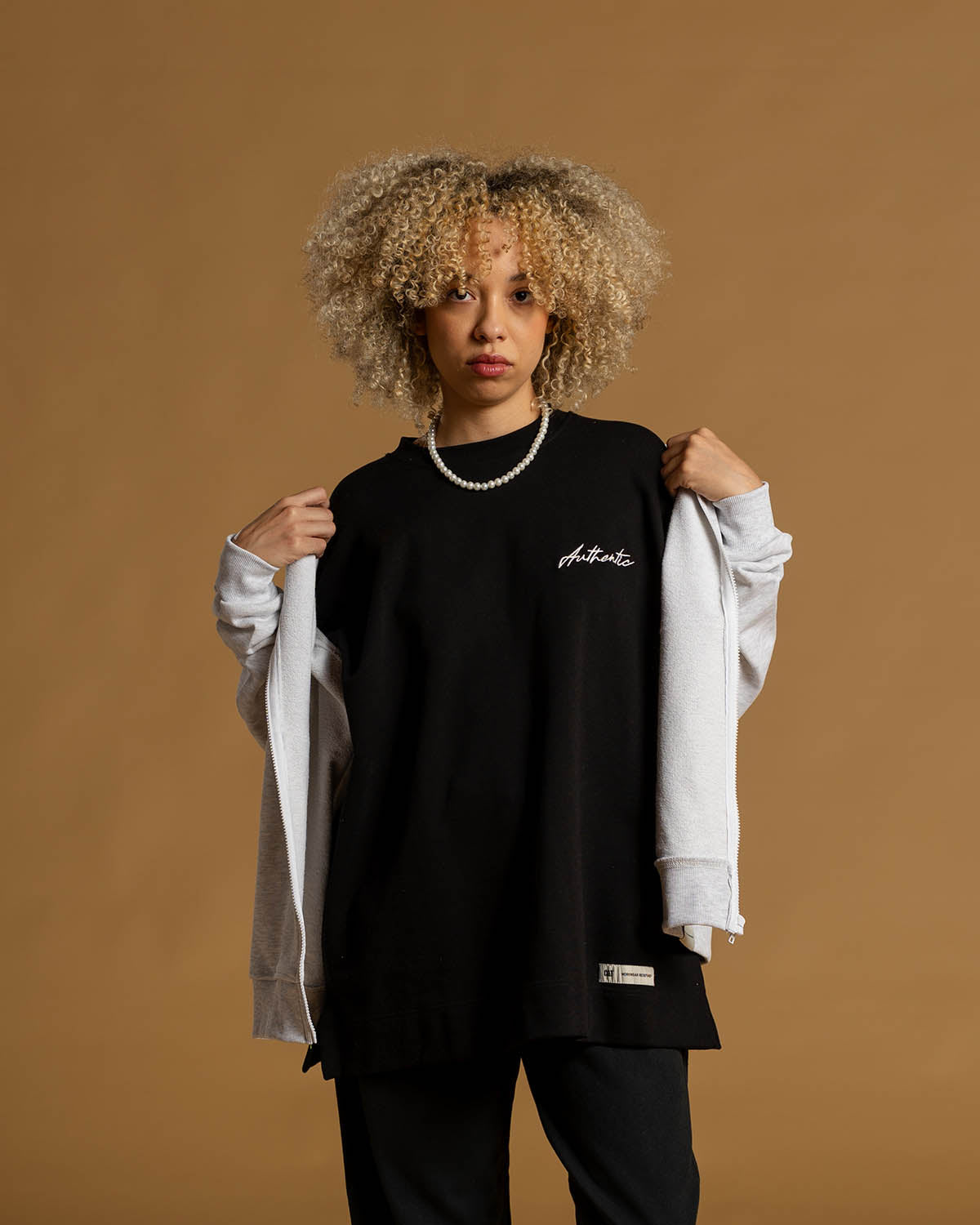 61630 JEFFERSON AVE FULL ZIP HOODIE FLEECE