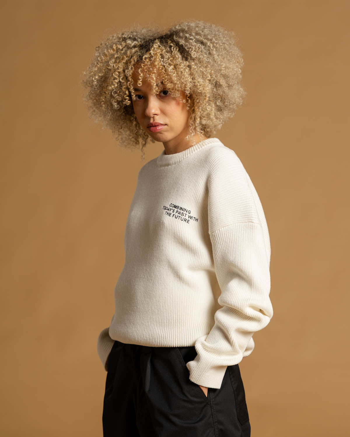 PAST AND FUTURE ROUNDNECK SWEATER