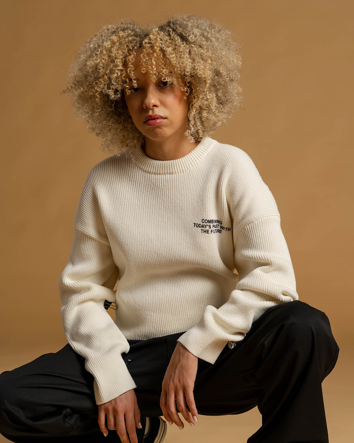 PAST AND FUTURE ROUNDNECK SWEATER
