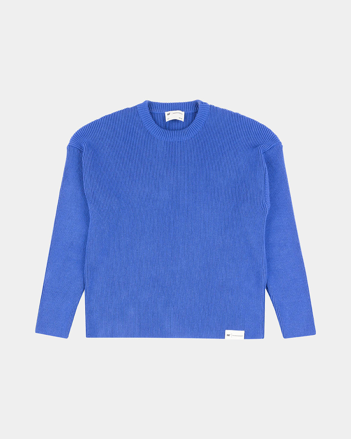 PAST AND FUTURE BACK PRINT ROUNDNECK SWEATER