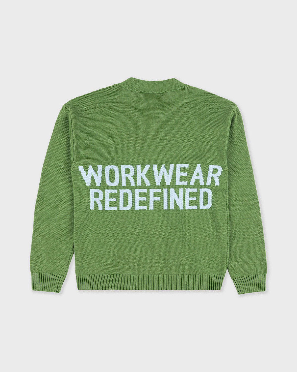 WORKWEAR  REDEFINED CARDIGAN WITH JACQUARD