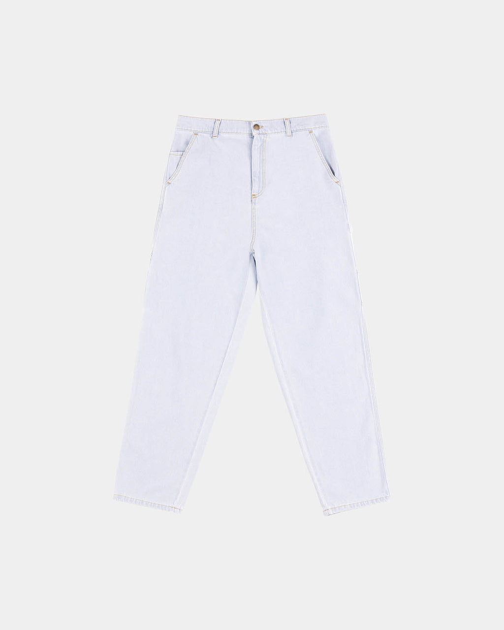 LIGHT WASH DENIM PAINTER PANT
