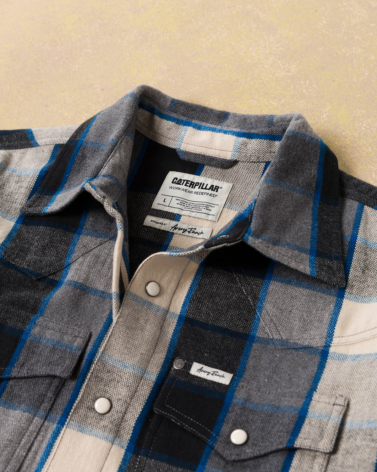 FLANNEL SHIRT CAT® WWR DESIGNED BY AVERY RANCH – Caterpillar Workwear