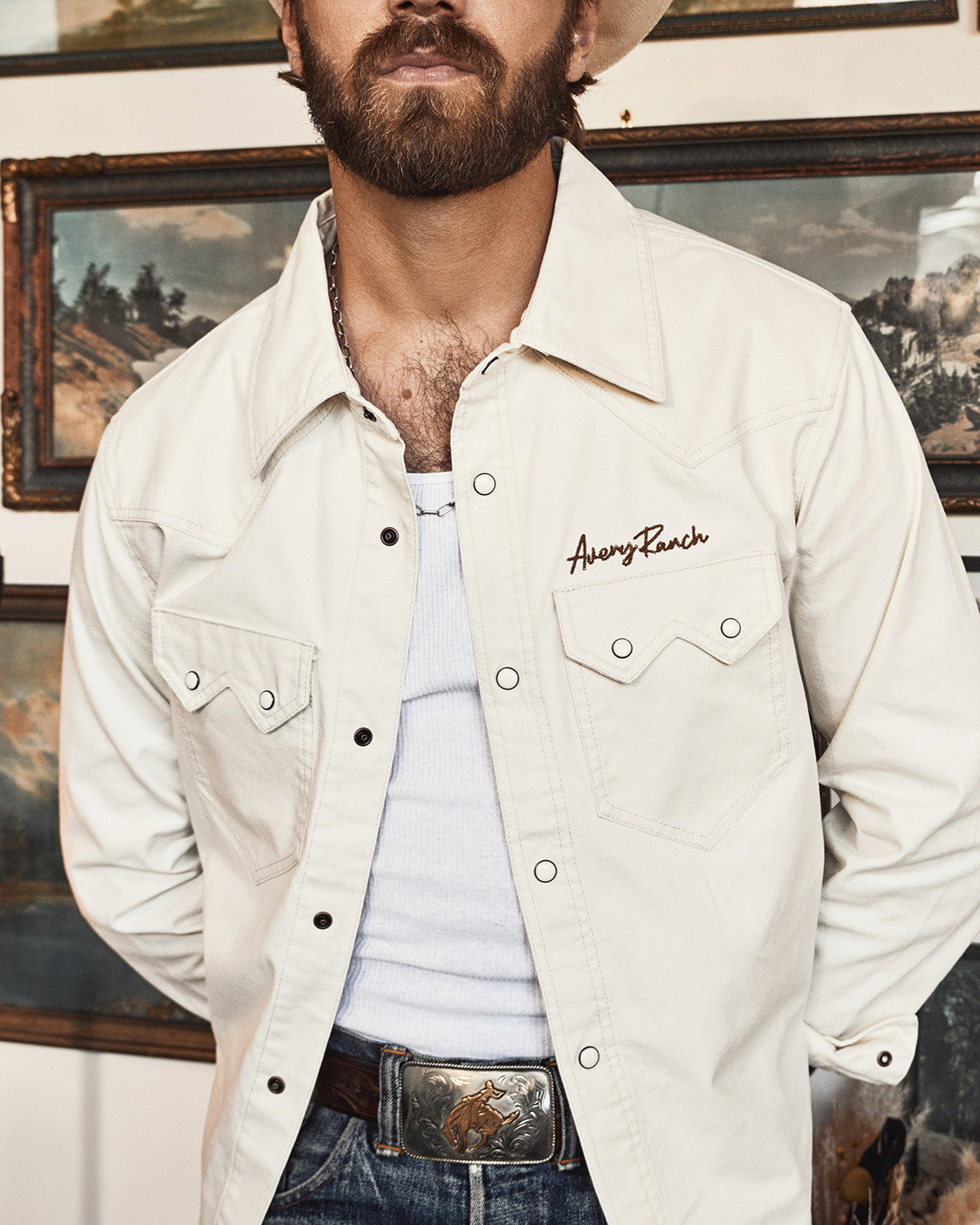 CANVAS SHIRT CAT® WWR DESIGNED BY AVERY RANCH