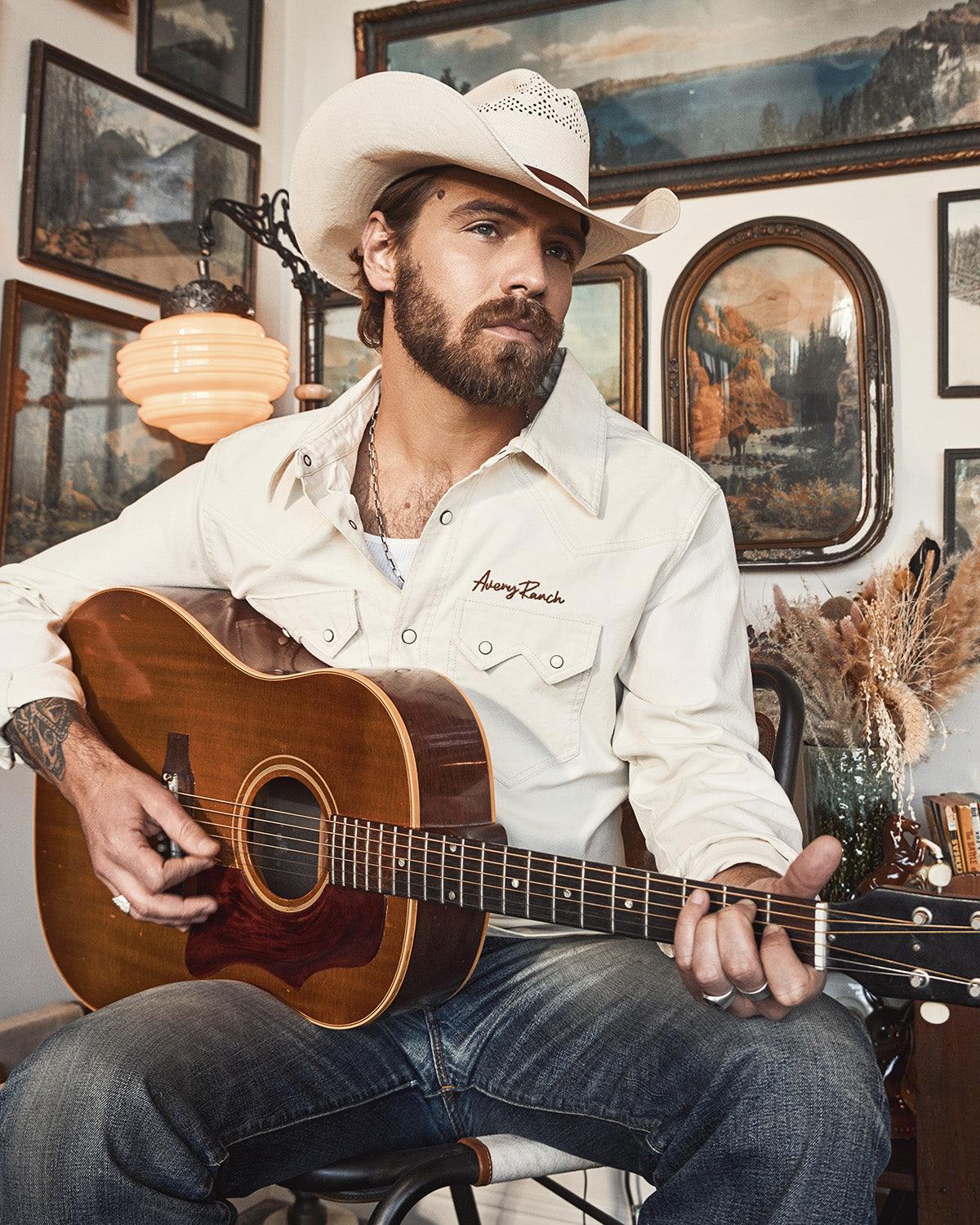 CANVAS SHIRT CAT® WWR DESIGNED BY AVERY RANCH