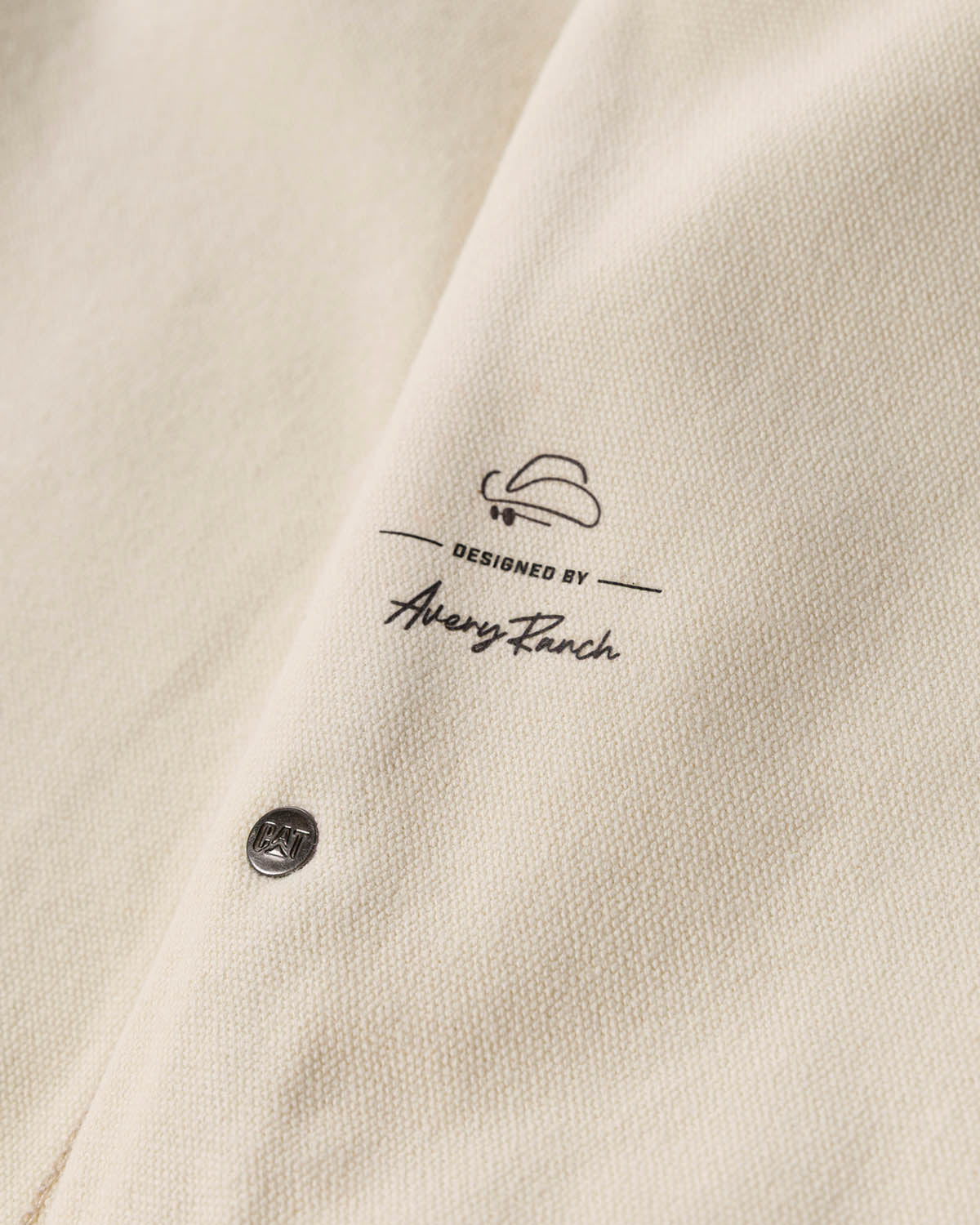 TRUCKER JACKET CAT® WWR DESIGNED BY AVERY RANCH CANVAS