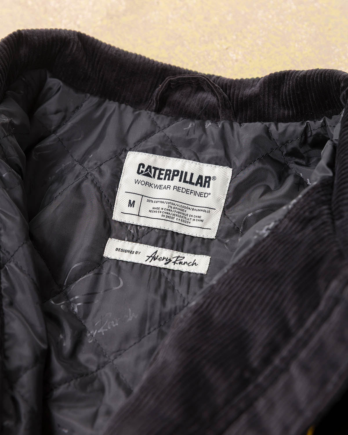 CORDUROY BOMBER JACKET CAT® WWR DESIGNED BY AVERY RANCH