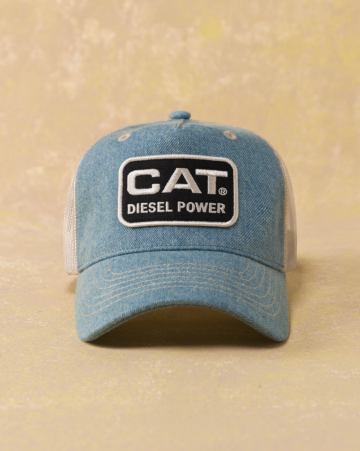 TRUCKER DENIM HAT CAT® WWR DESIGNED BY AVERY RANCH