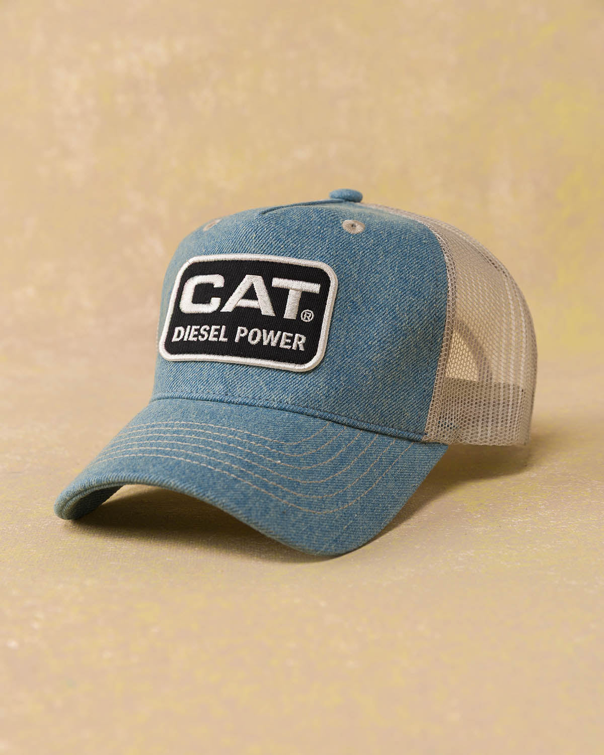 TRUCKER DENIM HAT CAT® WWR DESIGNED BY AVERY RANCH