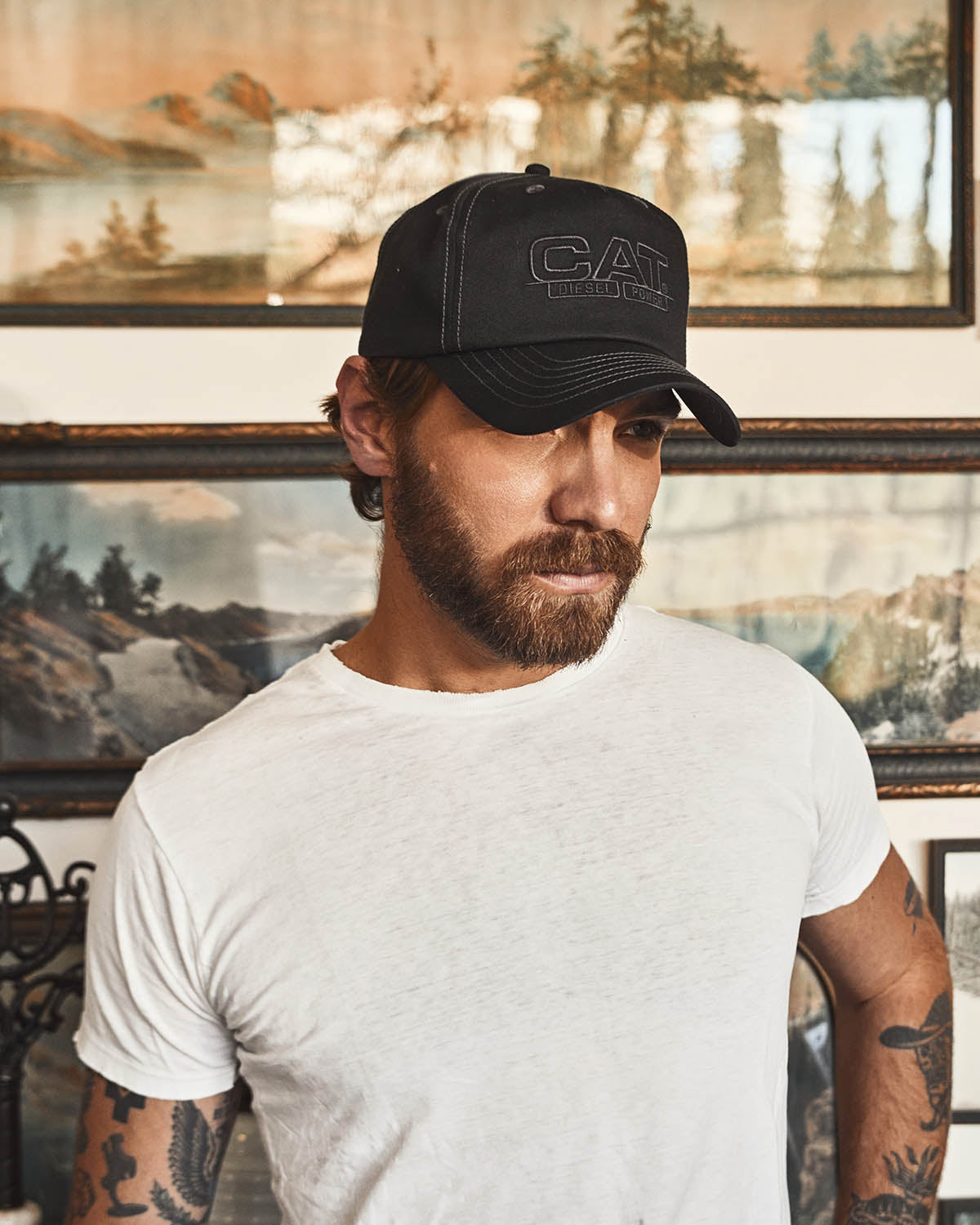 POWER DIESEL HAT CAT® WWR DESIGNED BY AVERY RANCH 5-PANEL