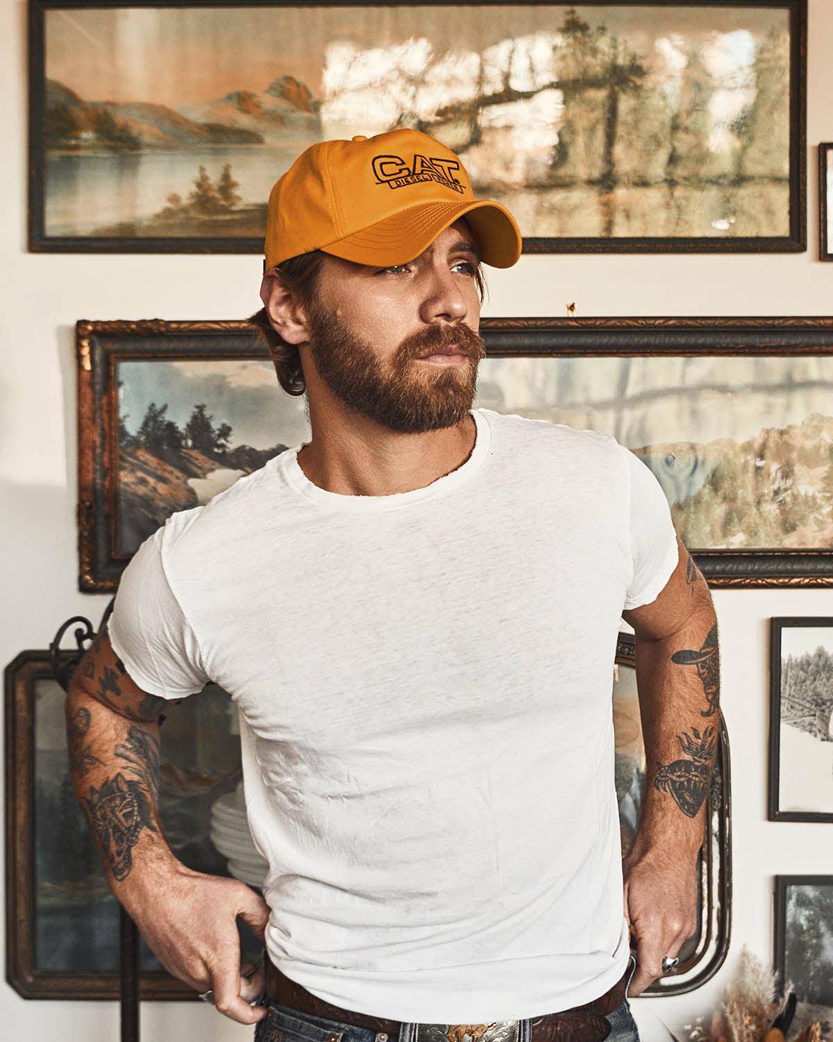 POWER DIESEL HAT CAT® WWR DESIGNED BY AVERY RANCH 5-PANEL