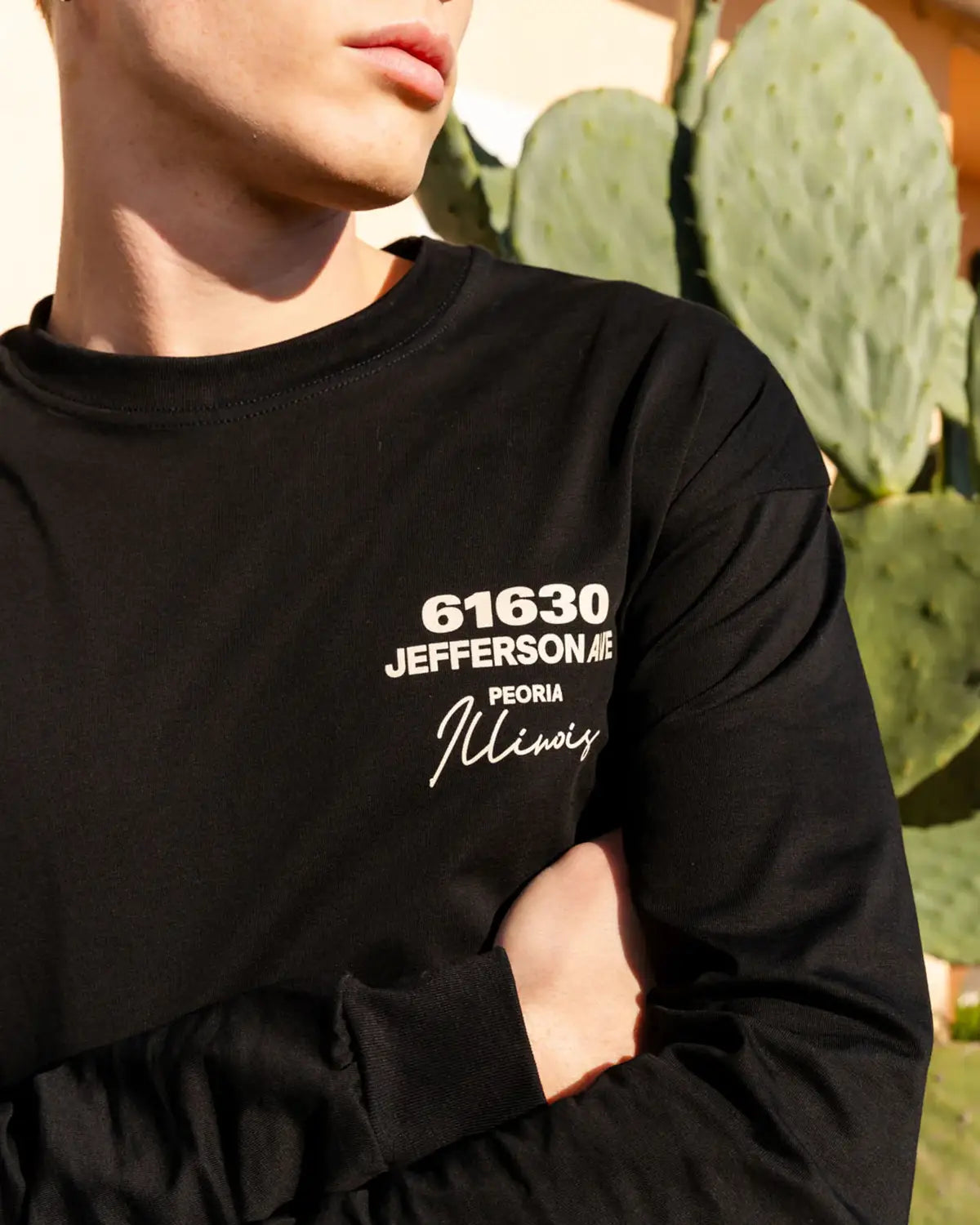 61630 JEFFERSON AVE LONG SLEEVE T-SHIRT