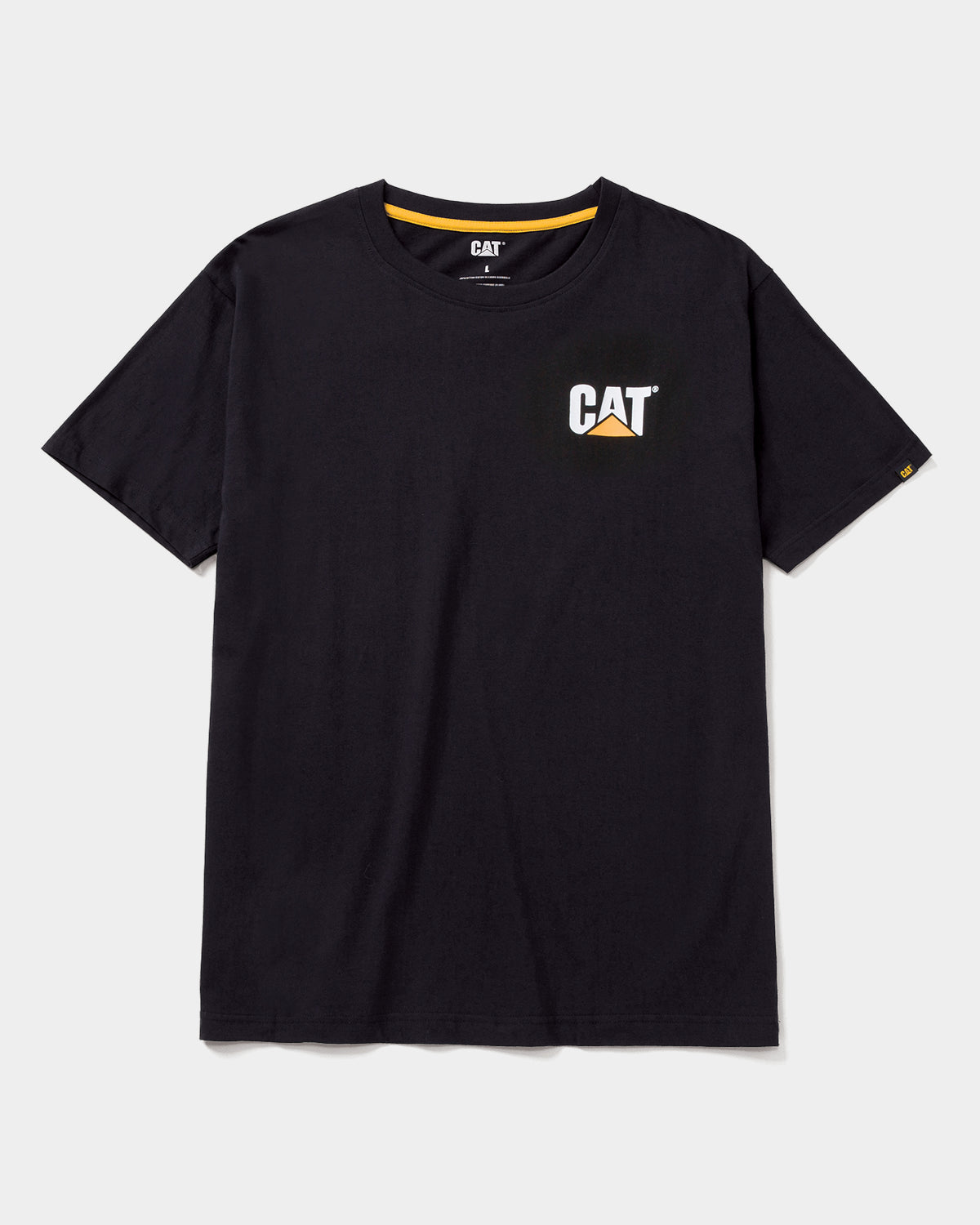 CAT Workwear Men's Trademark T-Shirt Black Front