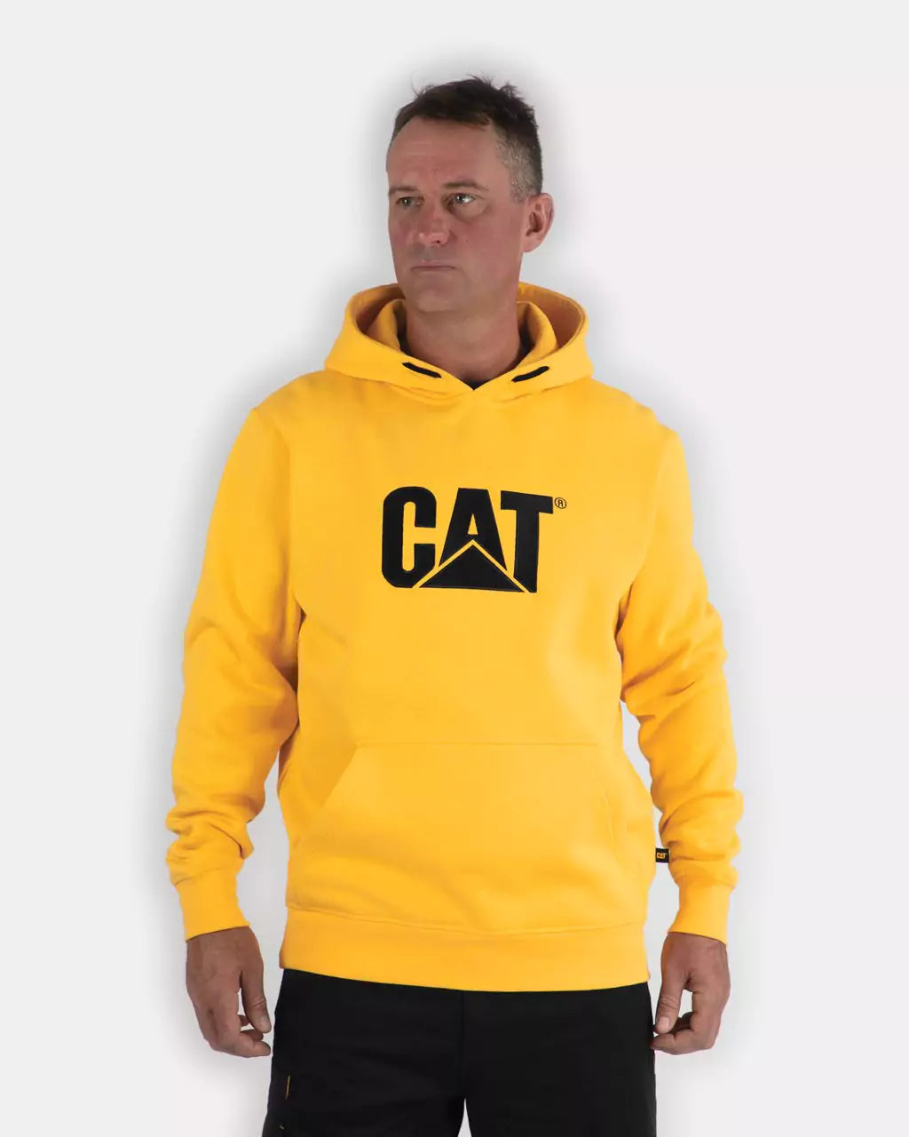 Men's Trademark Hoodie Yellow Black / M