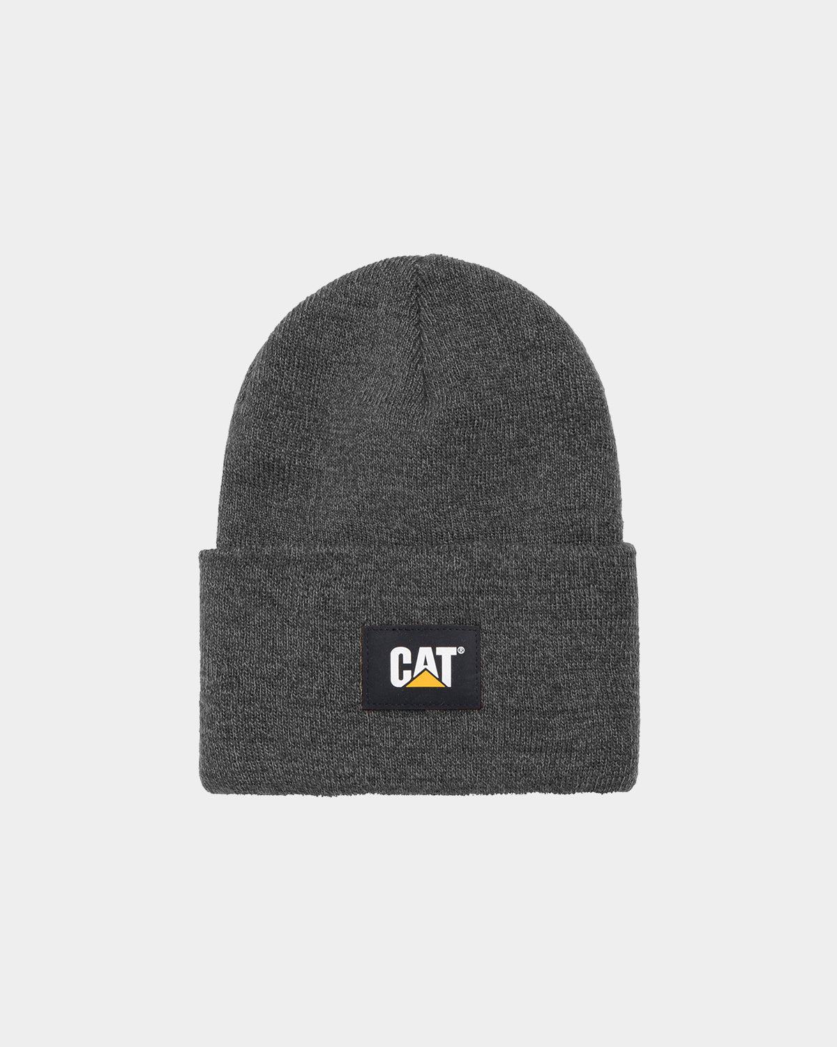 Cat Workwear CAT Label Cuff Beanie Black Grey