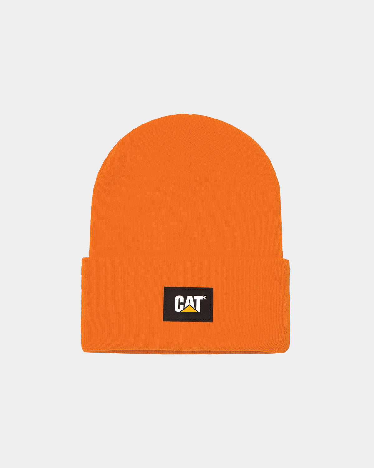 Cat Workwear CAT Label Cuff Beanie HiVis Orange