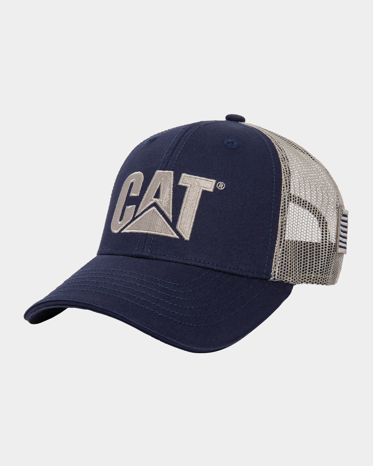 CAT Workwear Unisex CAT Logo Flag Hat Navy Front