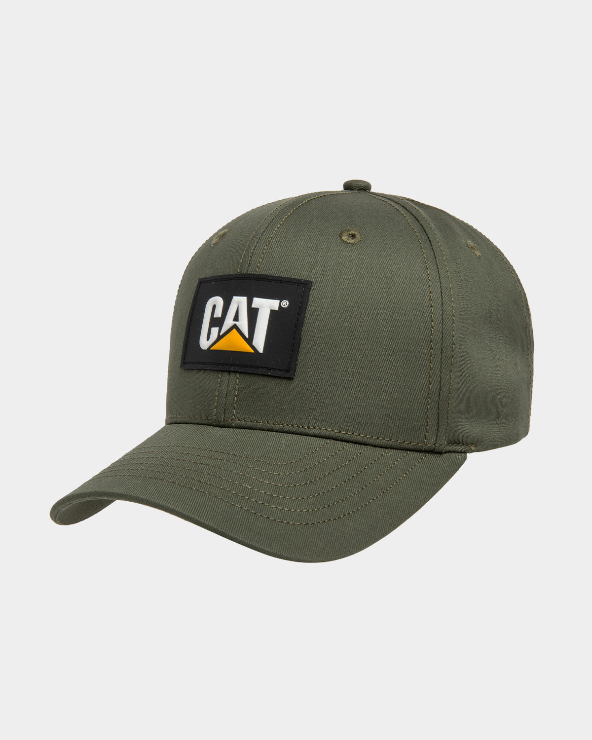 CAT Workwear Unisex Cat Patch Hat Chive Front