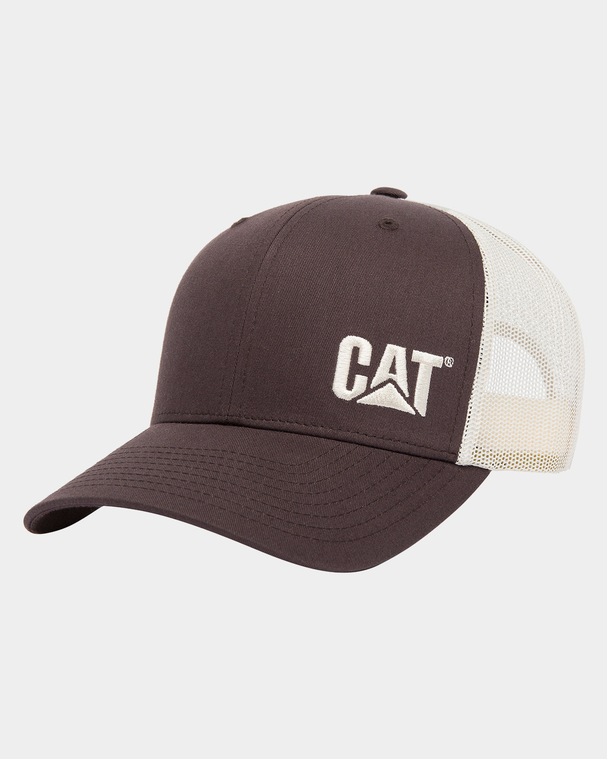 Cat workwear richardson 112 trucker hat dark earth front